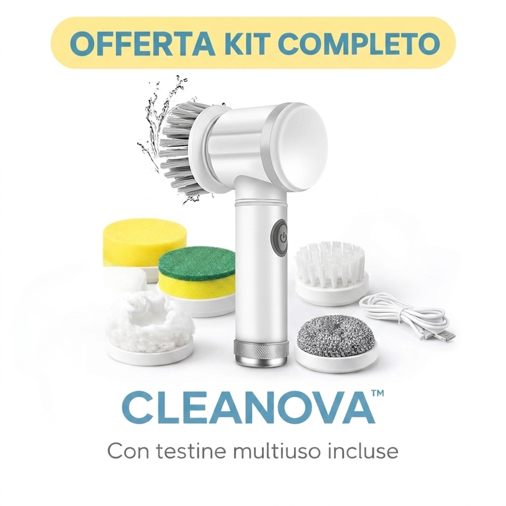 ✨ Kit Completo Cleanova™ – Con Testine Incluse